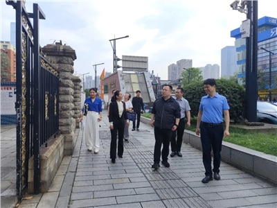 【堂内动态】长沙市开福区委副书记、区委统战部部长欧阳浩带队莅临我堂开展安全专项检查